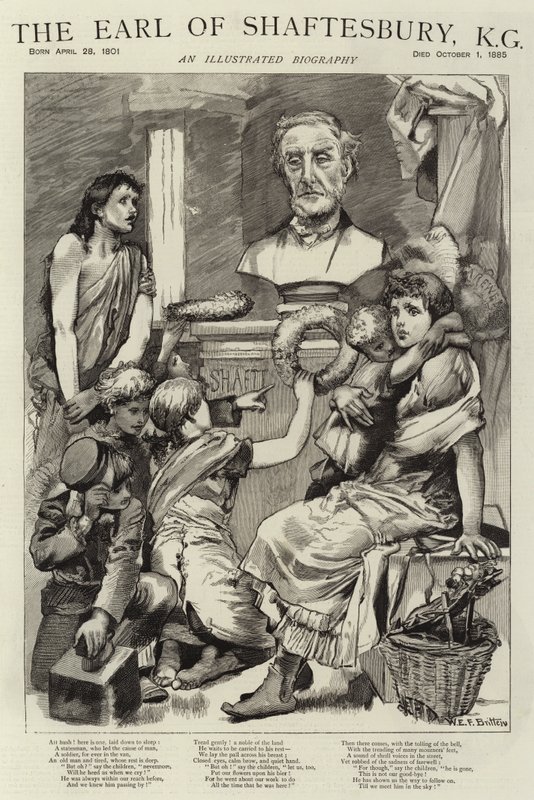 The Earl of Shaftesbury, KG by William Edward Frank Britten