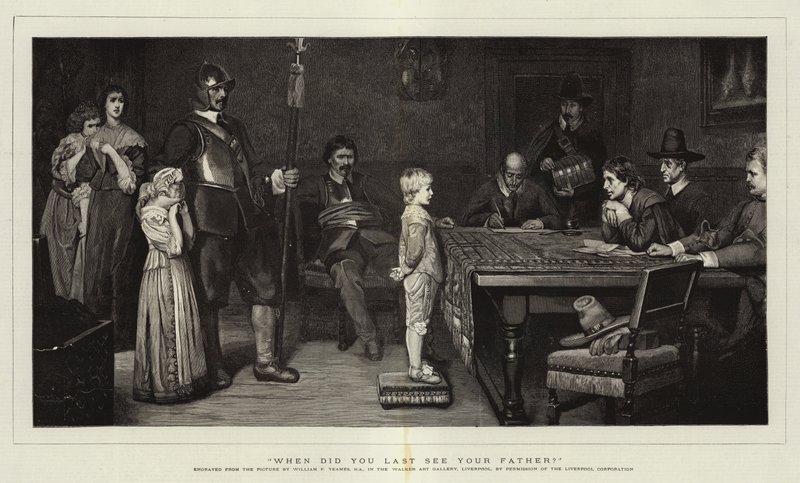 When Did You Last See Your Father by William Frederick Yeames