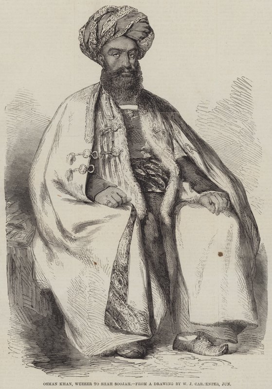 Osman Khan, Wuzeer to Shah Soojah by William Carpenter