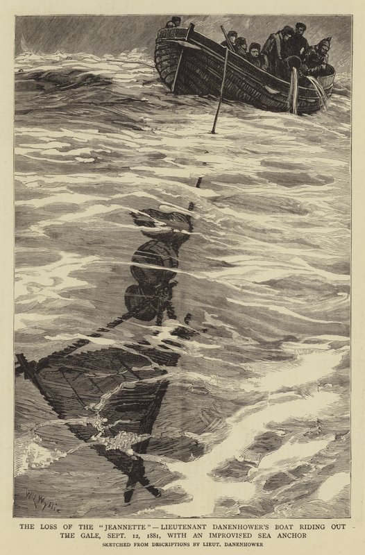 The Loss of the Jeannette, Lieutenant Danenhower