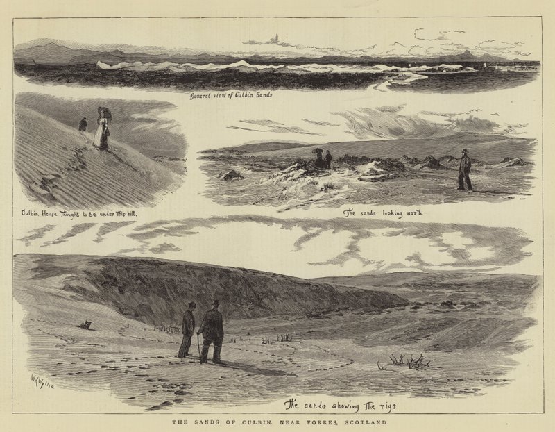 The Sands of Culbin, Near Forres, Scotland by William Lionel Wyllie