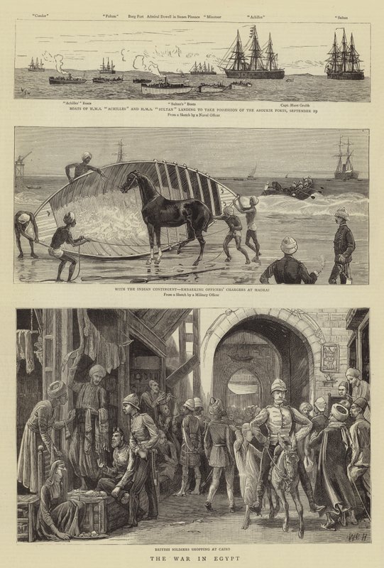The War in Egypt by William Lionel Wyllie