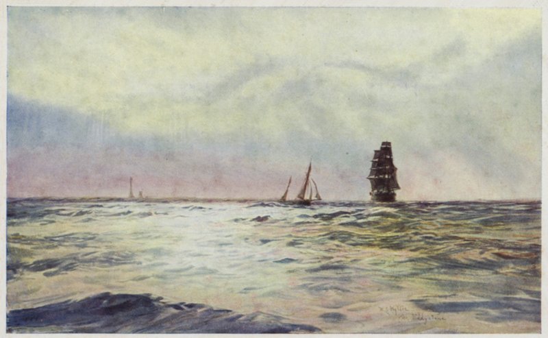 The Eddystone Lighthouse by William Lionel Wyllie