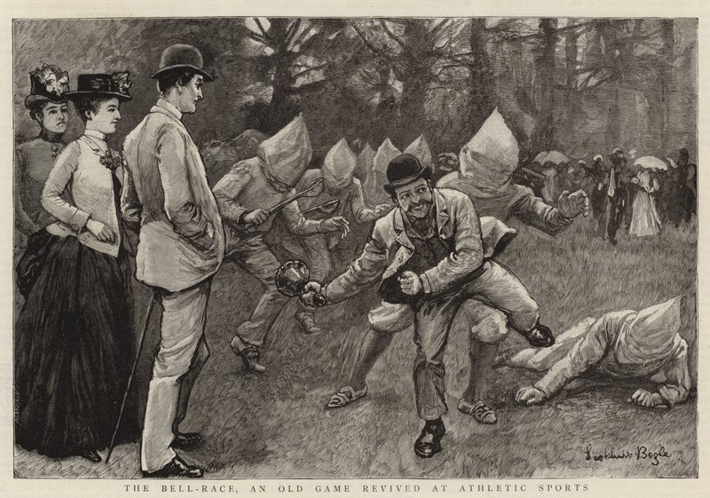 The Bell-Race, an Old Game revived at Athletic Sports by William Lockhart Bogle