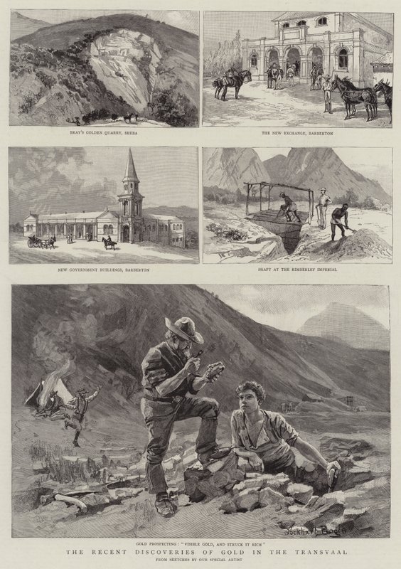 The Recent Discoveries of Gold in the Transvaal by William Lockhart Bogle