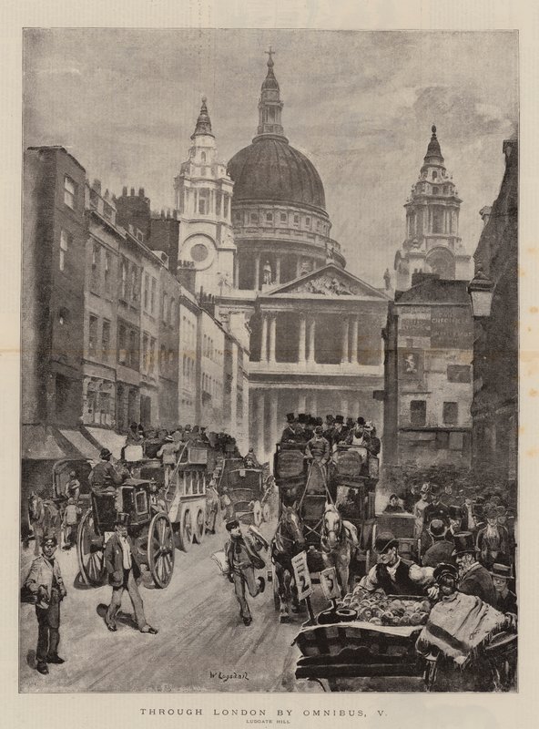 Through London by Omnibus, V by William Logsdail