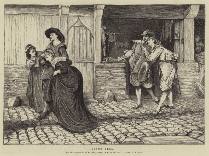 Casus Belli by William Quiller Orchardson