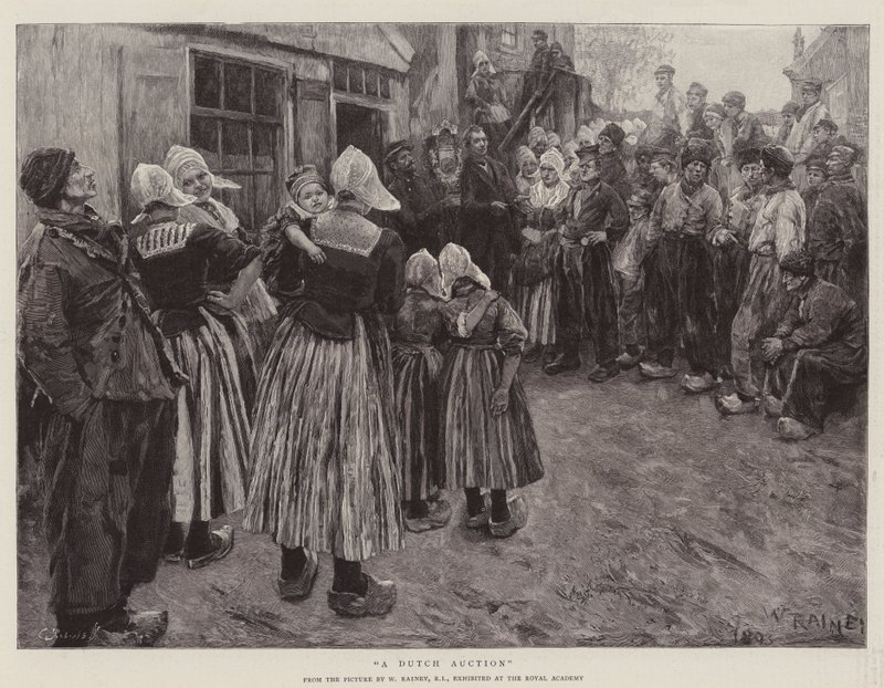 A Dutch Auction by William Rainey