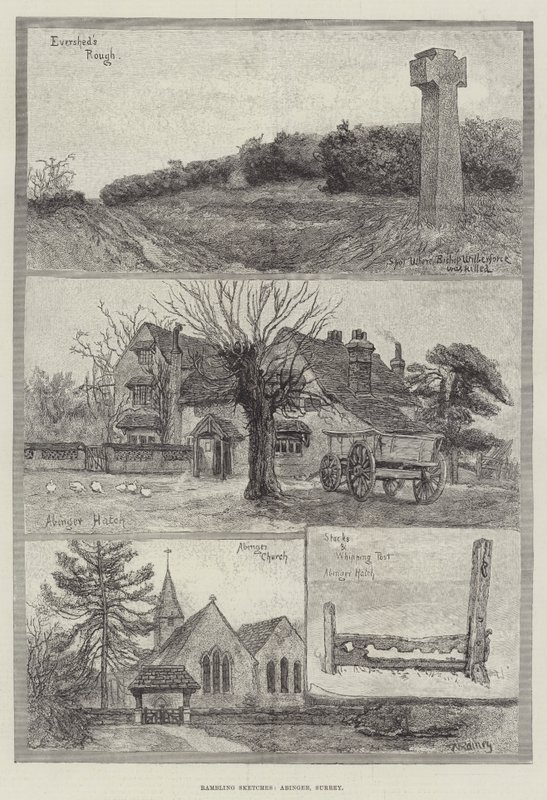 Rambling Sketches, Abinger, Surrey by William Rainey