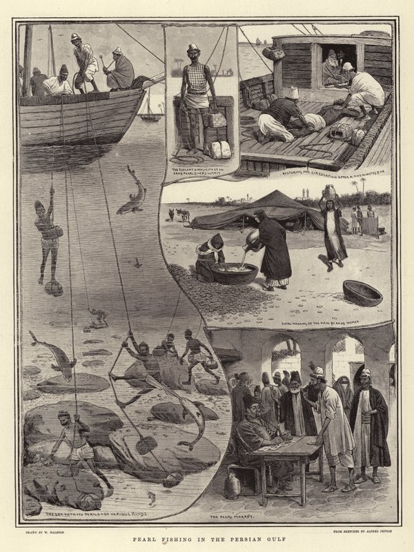 Pearl Fishing in the Persian Gulf by William Ralston