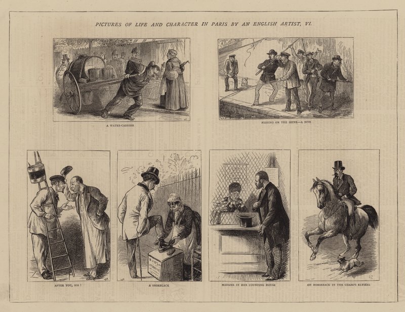 Pictures of Life and Character in Paris by an English Artist, VI by William Ralston