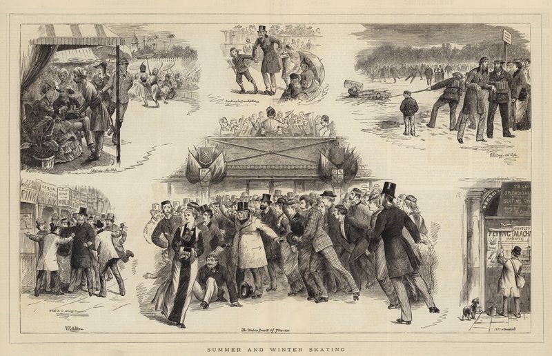 Summer and Winter Skating by William Ralston