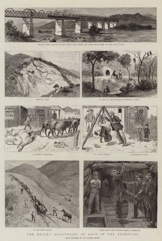 The Recent Discoveries of Gold in the Transvaal by William Ralston