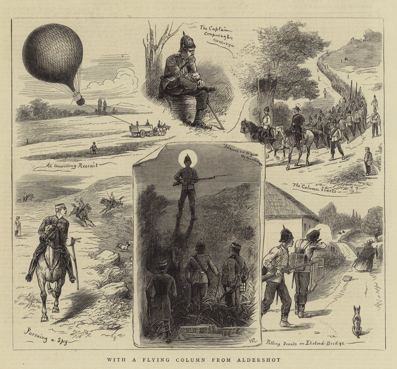 With a Flying Column from Aldershot by William Ralston