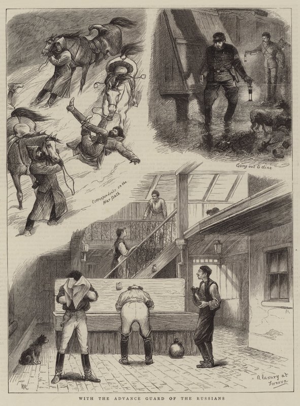With the Advance Guard of the Russians by William Ralston