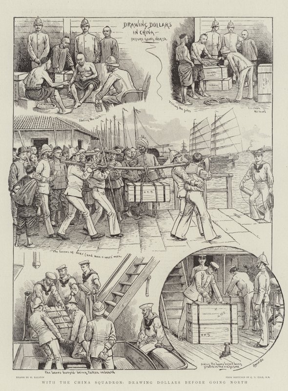 With the China Squadron, Drawing Dollars Before Going North by William Ralston