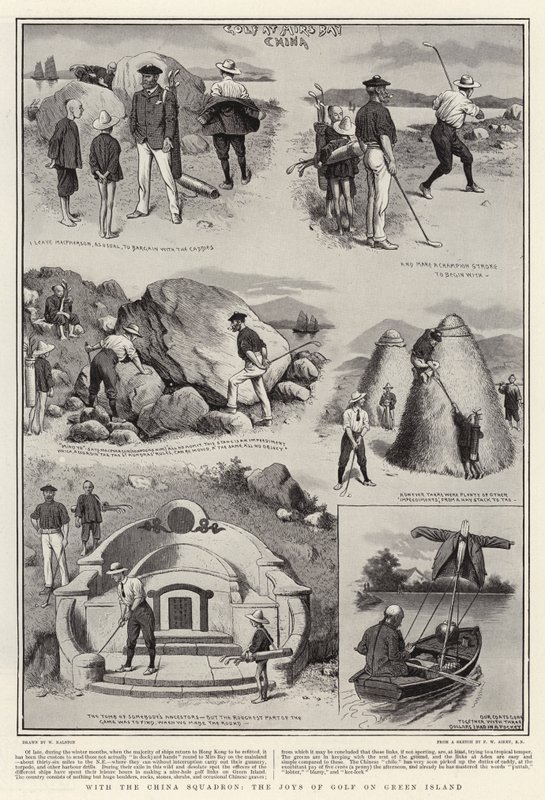 With the China Squadron, the Joys of Golf on Green Island by William Ralston