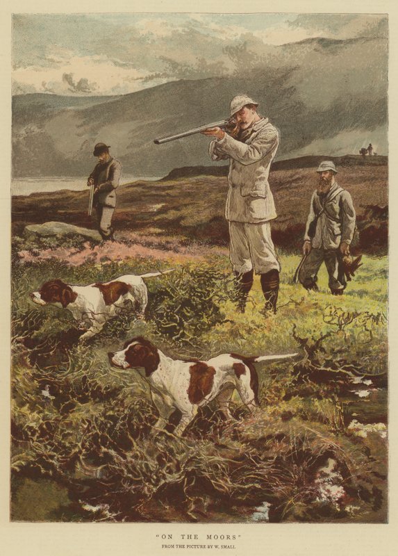 On the Moors by William Small