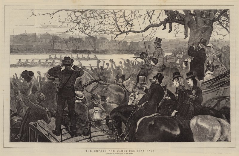 The Oxford and Cambridge Boat Race by William Small