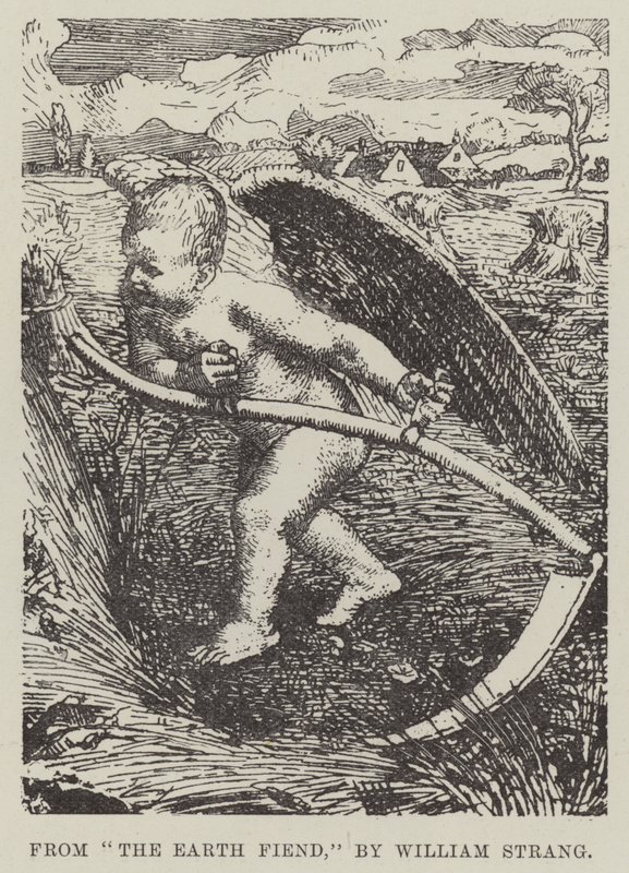 The Earth Fiend by William Strang