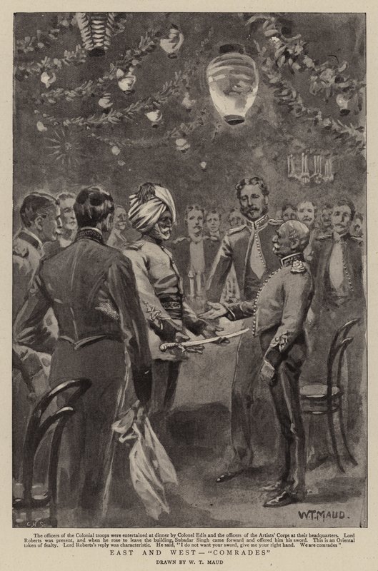 East and West, Comrades by William T. Maud