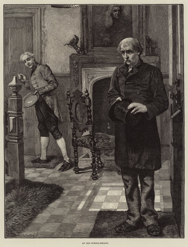 An Old School-Fellow by William Weekes