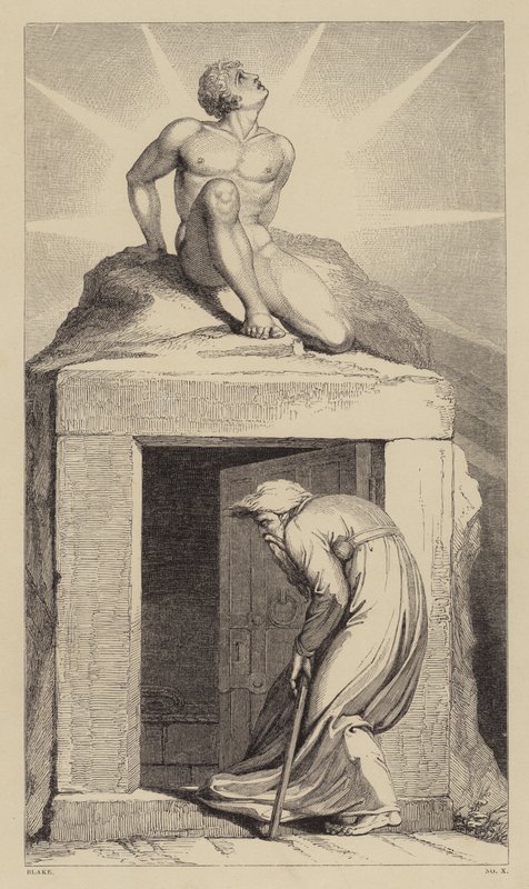 Deaths Door, Illustration for Robert Blair