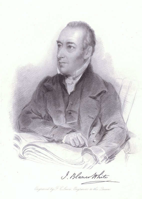 Joseph Blanco White, Spanish theologian and poet by William (after) Behnes