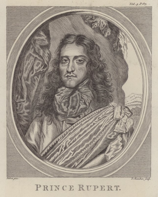 Prince Rupert of the Rhine, German Soldier Who Fought on the Royalist Side in the English Civil War by William (after) Dobson