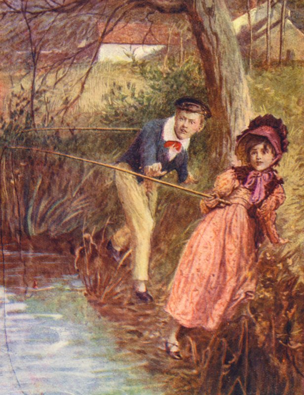 Illustration for The Mill on the Floss by George Eliot by William (after) Rainey