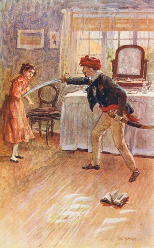 Illustration for The Mill on the Floss by George Eliot by William (after) Rainey