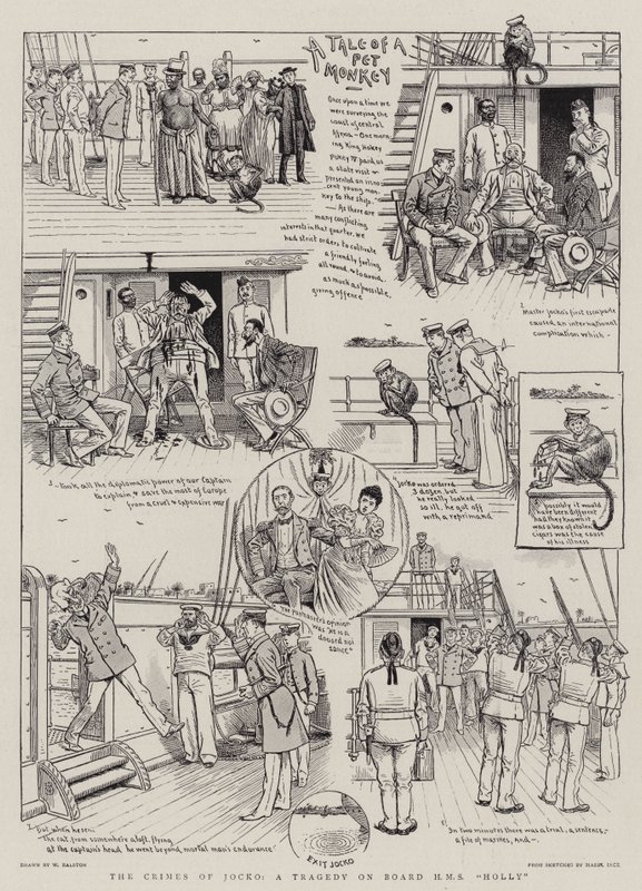 The Crimes of Jocko, a Tragedy on Board HMS 