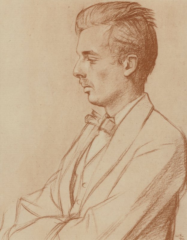 Aldous Huxley by William (after) Rothenstein