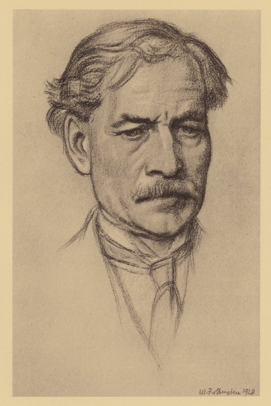 Portrait of Rt Hon J Ramsay Macdonald by William (after) Rothenstein