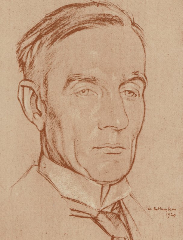 The Rt Hon H A L Fisher by William (after) Rothenstein