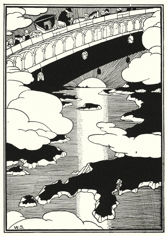 Illustration for the Adventures of Baron Munchausen by William (after) Strang