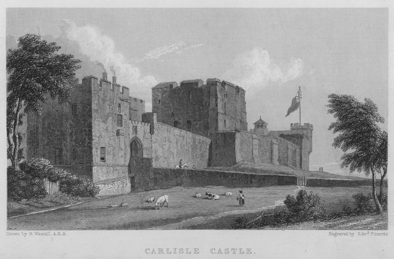 Carlisle Castle by William (after) Westall