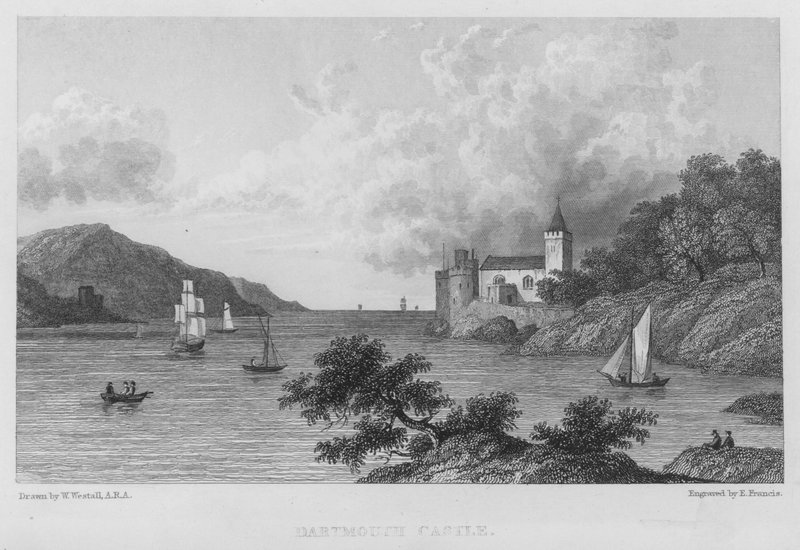 Dartmouth Castle by William (after) Westall