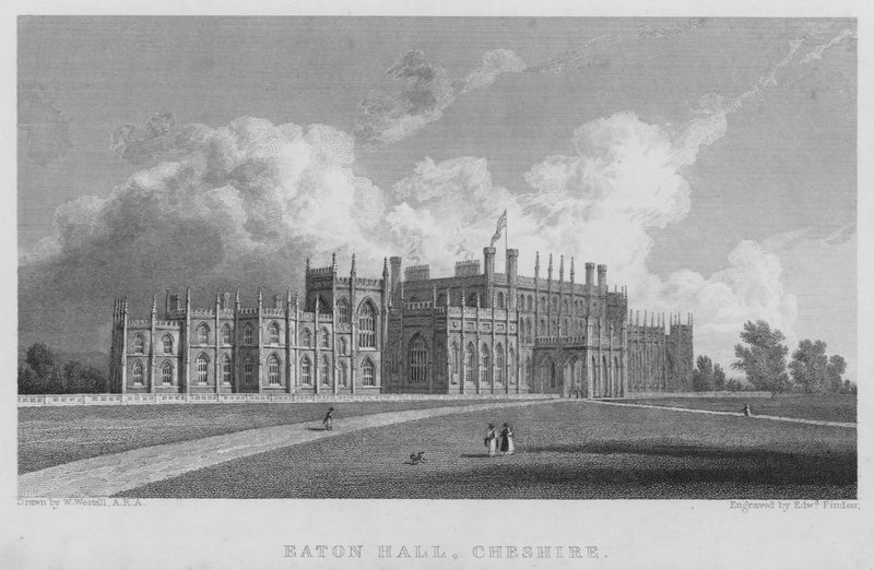 Eaton Hall, Cheshire by William (after) Westall