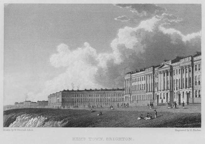 Kemp Town, Brighton by William (after) Westall
