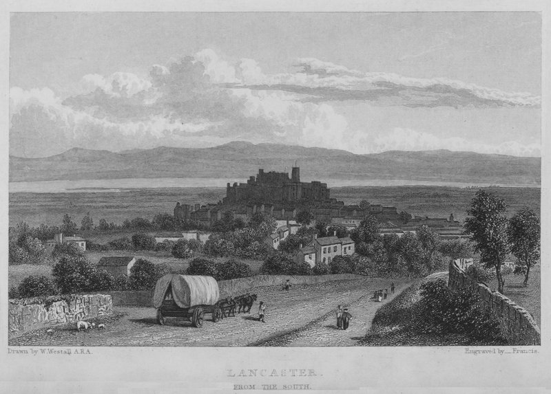 Lancaster, from the South by William (after) Westall