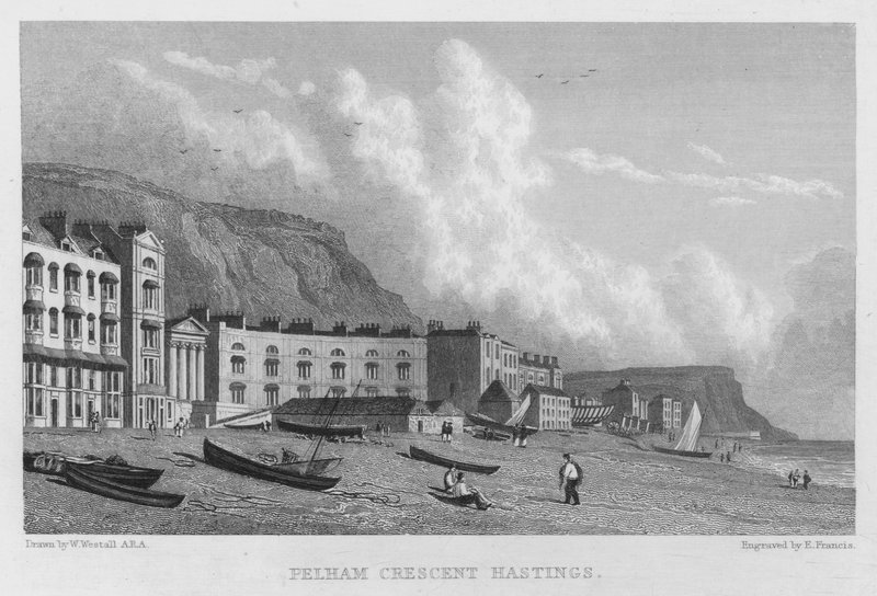 Pelham Crescent, Hastings by William (after) Westall
