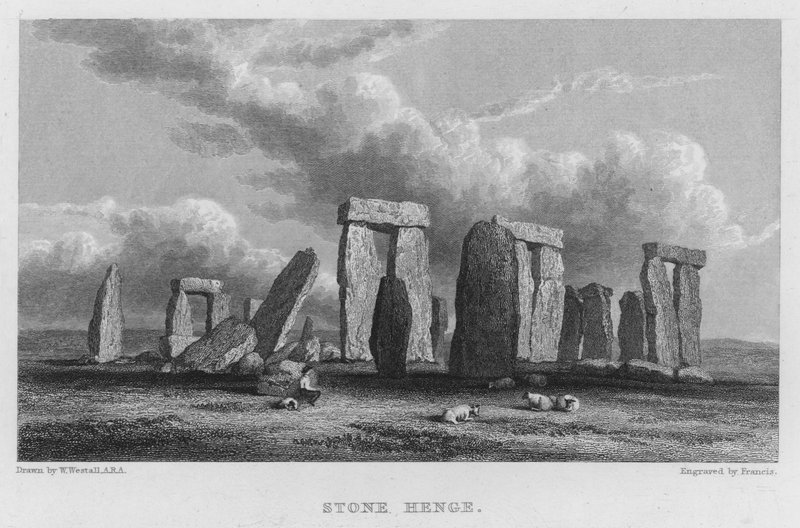 Stonehenge by William (after) Westall