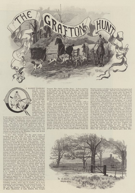 The Grafton Hunt by William Barnes Wollen