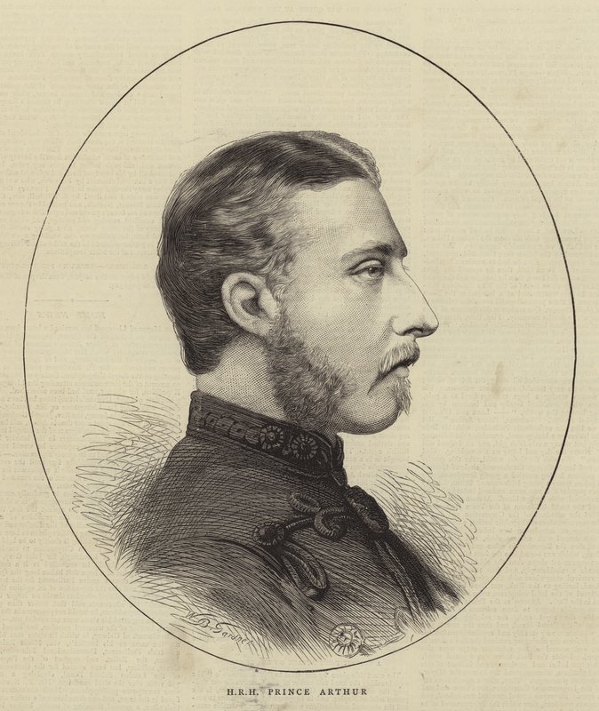 HRH Prince Arthur by William Biscombe Gardner
