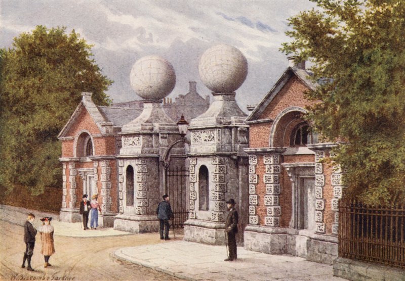Main Entrance, Royal Naval College, Greenwich by William Biscombe Gardner