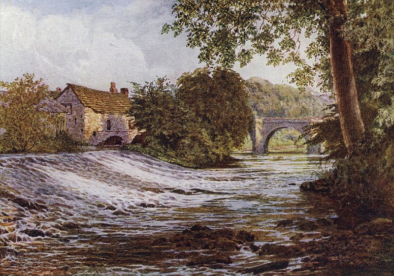 On the Derwent, Baslow by William Biscombe Gardner