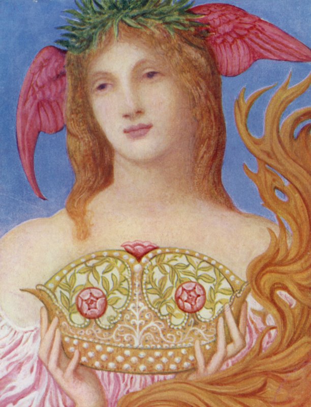 The Crown of Peace by William Blake (after) Richmond
