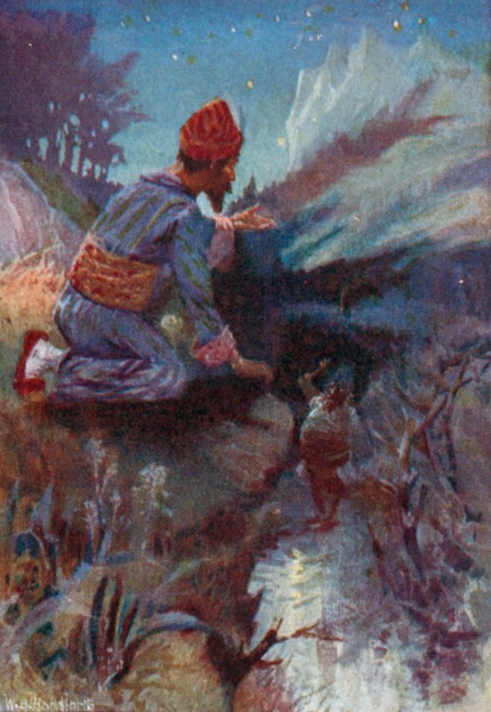 Illustration for Vathek, An Arabian Tale, by William Beckford by William Bradshaw Handforth