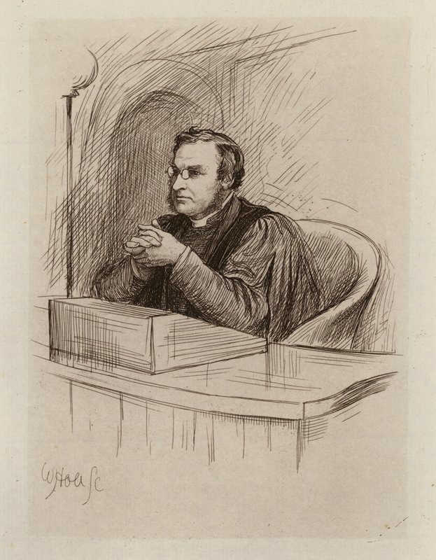 Archibald Hamilton Charteris, Professor of Biblical Criticism and Biblical Antiquities by William Brassey (after) Hole